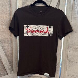 Diamond Supply Co. Brown Graphic T-Shirt
